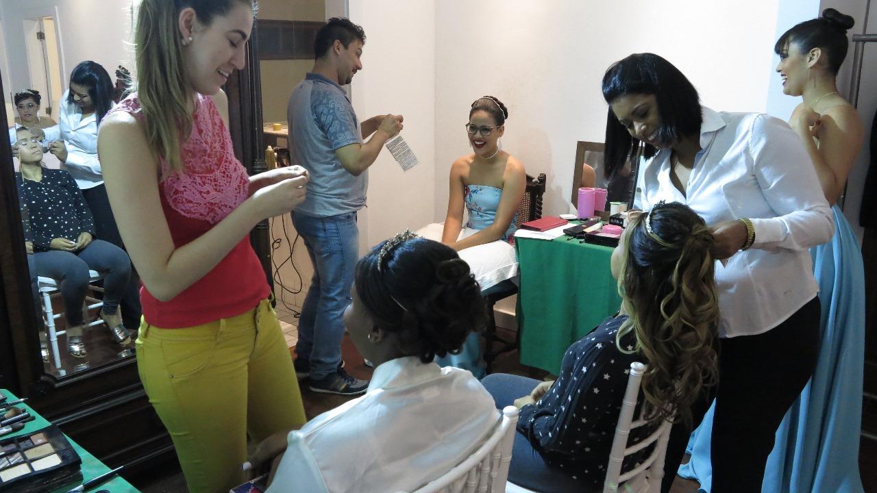 Projeto Sonho Azul - Nossa debutantes se divertiram pra valer!!!!